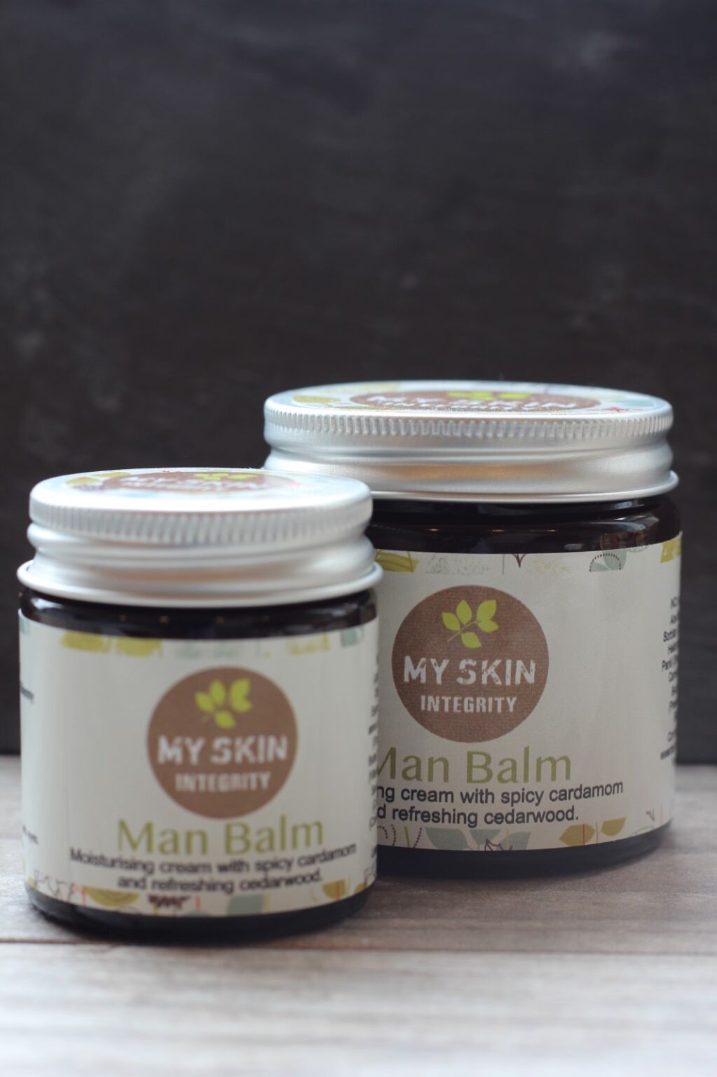 2 tins of Man Balm; 30ml and 60ml