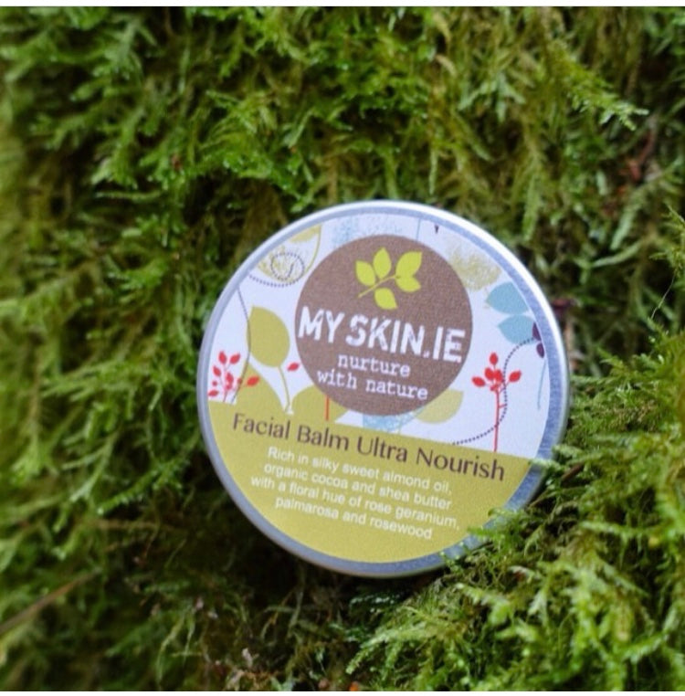 handmade Irish facial balm ultra nourish