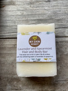 Lavender and Spearmint Hair & Body Bar